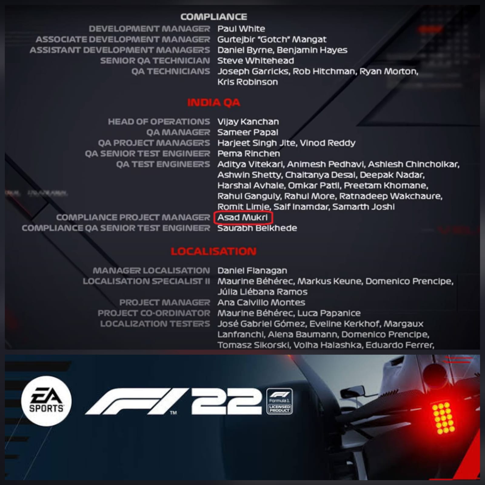 F1 2022